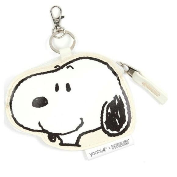 Snoopy coin purse wallet Peanuts Keys Purse Handbag  wallet Charm lipstick NEW - Picture 1 of 5